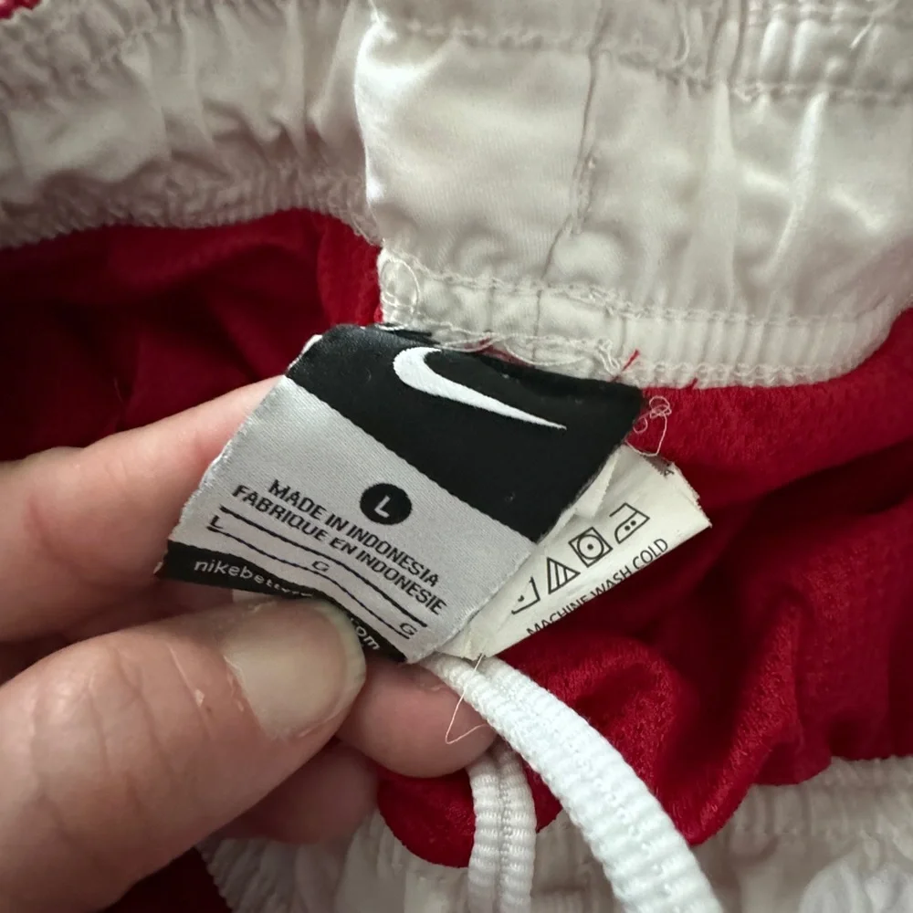Boys Large Red swim trunks Nike